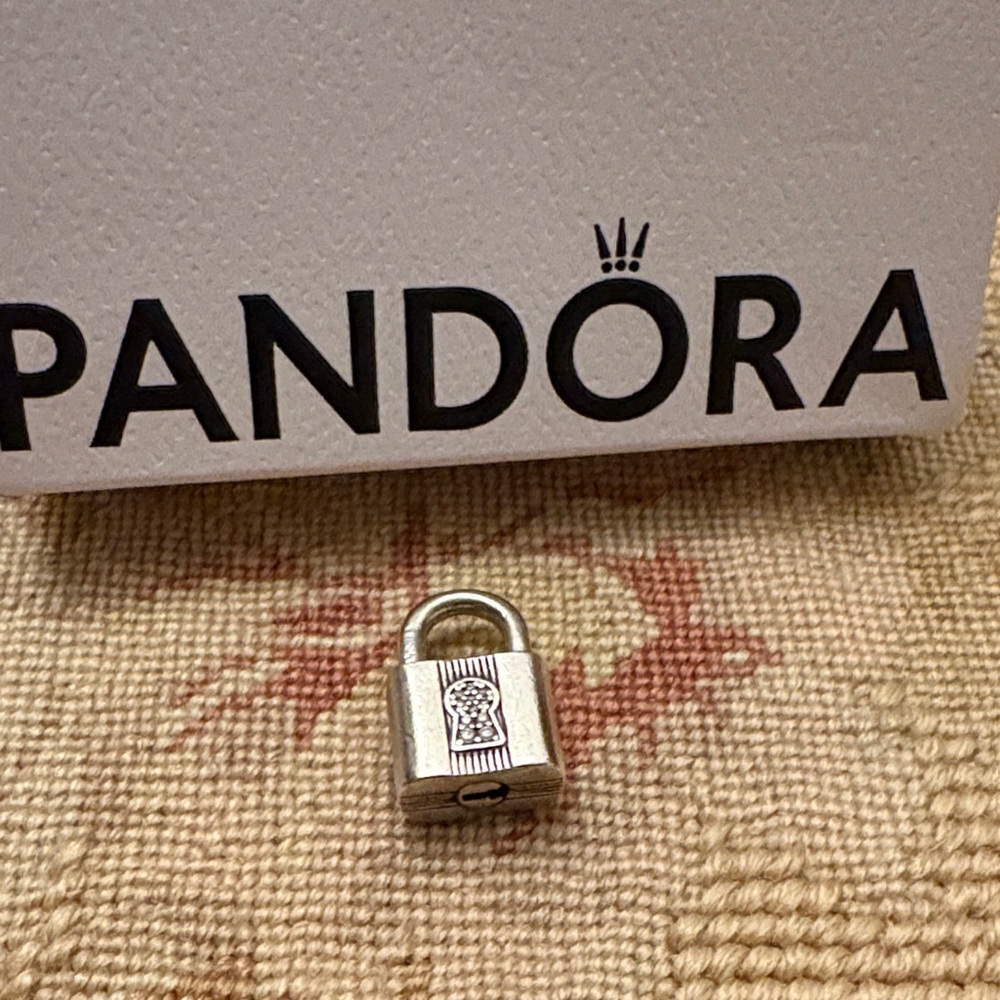Pandora Silver Lock Charm